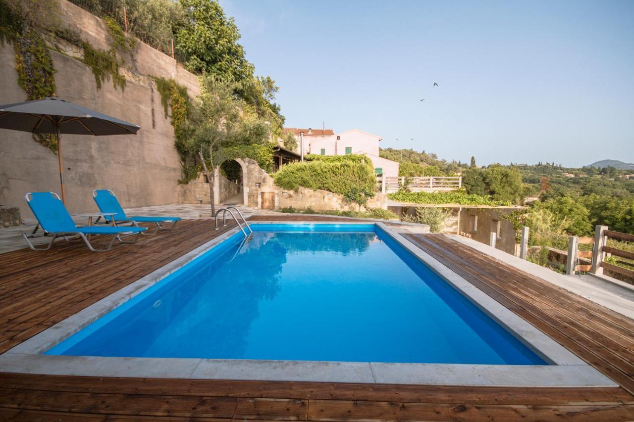 فيلا Corfu Tramezzo Designer'S House Bastounion المظهر الخارجي الصورة